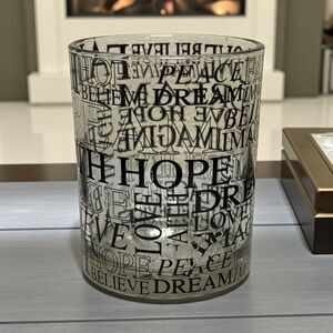 Mix Drink Word Collage Old Fashioned Rock Whiskey Glass Tumbler